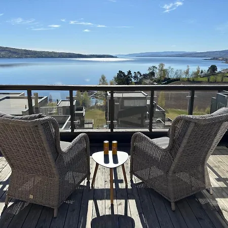 Modern House With Panoramic Views Of Mjosa
