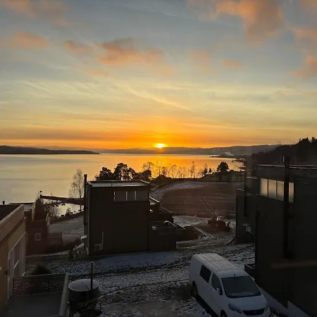 בית נופש Modern House With Panoramic Views Of Mjosa Gjøvik